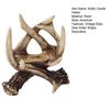 Yousheng Vintage Deer Antler Candle Holder Gothic Antler Tealight Candle Stand Candlestick Table Centerpiece Home Office Desktop Decoration