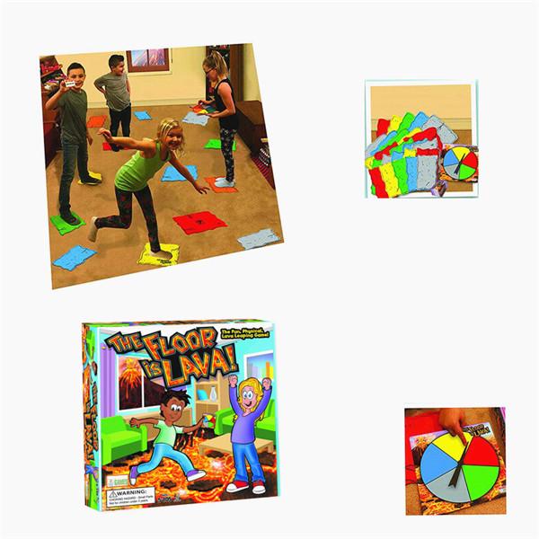 The Floor Is Lava Interactive Board Game for Kids and Adults (Ages 5