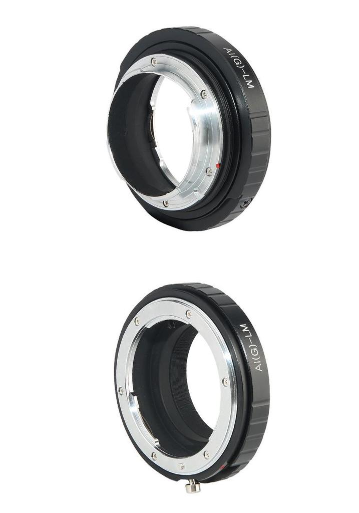 AIG-LM Lens Adapter: Fits Nikon G/D S Lenses To Tian Gong Leica LM Mount Camera.