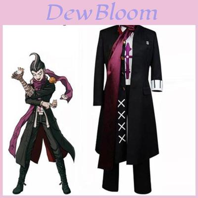 Hoge Kwaliteit Super Dangan Ronpa Danganronpa 2 Gandamu Tanaka Cosplay Kostuum Uniform Jas Voor Enthousiaste Fans