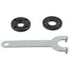 Angle Grinder Replace Flange Nut Set For 14mm Spindle Thread Angle Grinder Metal Pressure Plate With Wrench Grinding Tool