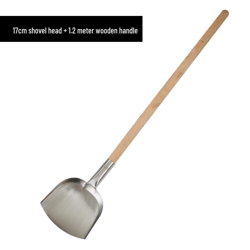 

Long Handle Stainless Steel Wok Spatula