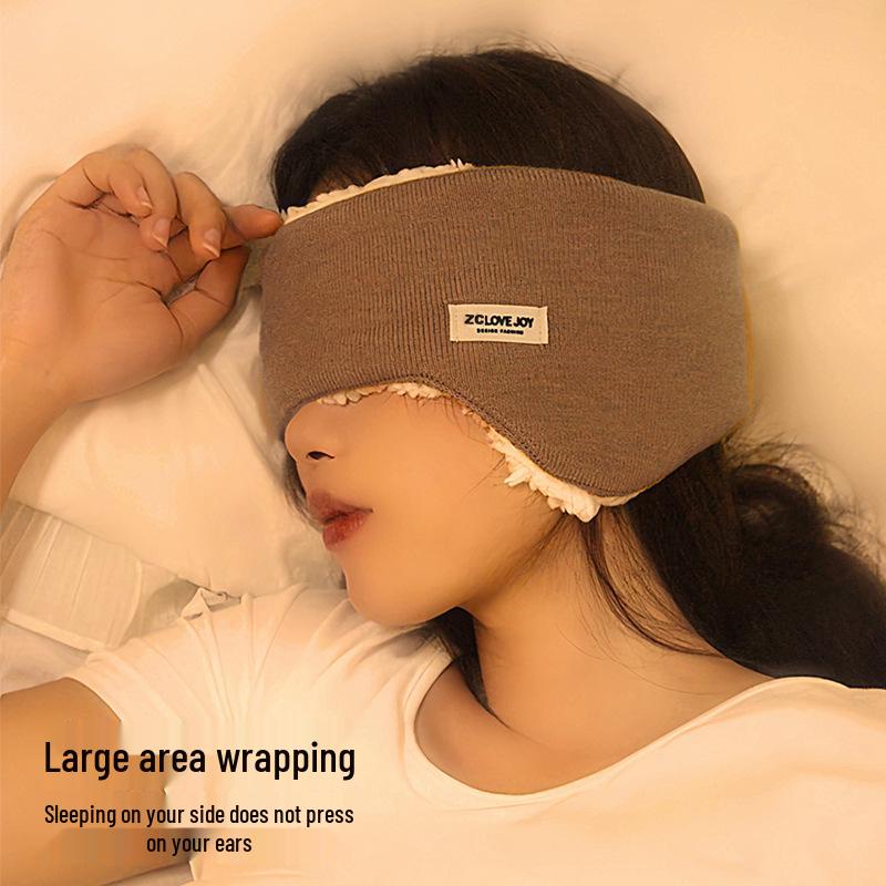Unisex Soundproof Ear Muffs: Noise Cancelling, Comfortable, and Warm—Ideal for Dorm Use and Sleep