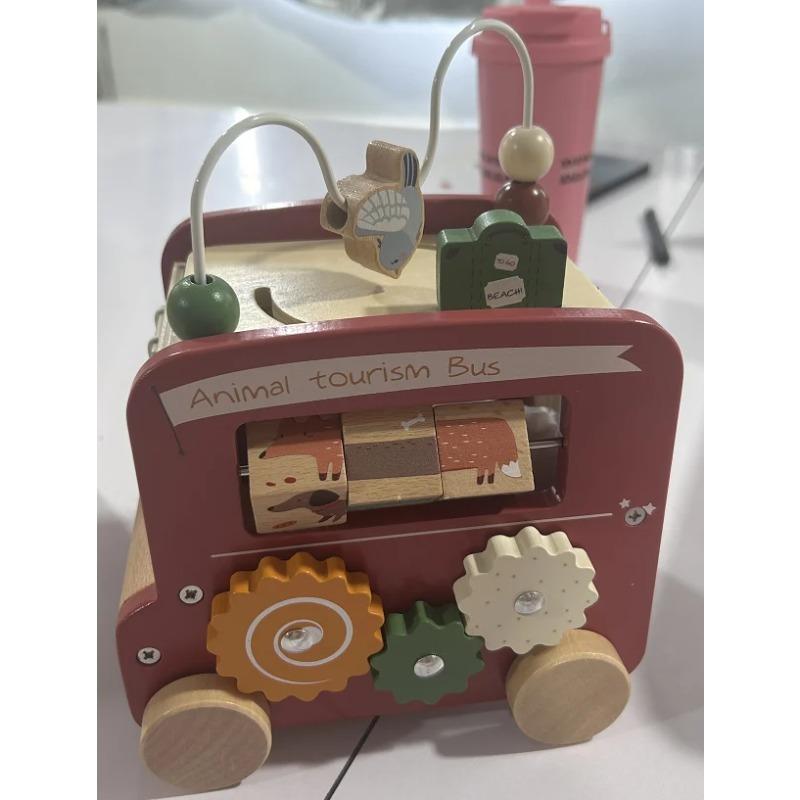 Baby Wooden Montessori Toys Mushroom Building Blocks Puzzle Toys Baby Wooden Musical Instrument Early Education Toys Child Gift