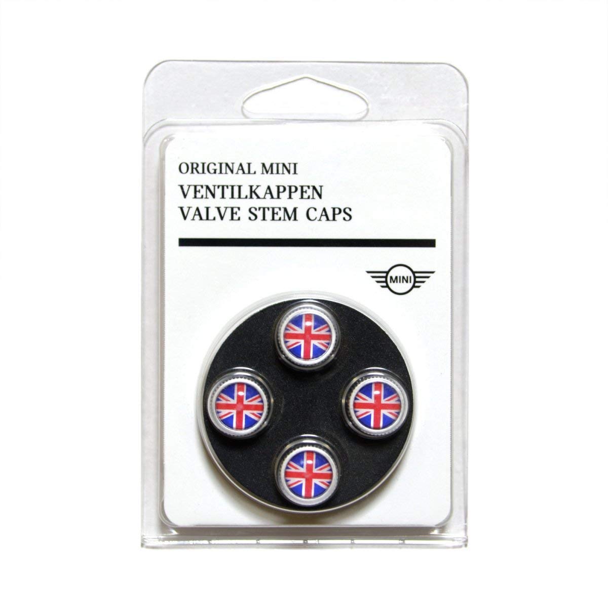 

Genuine BMW MINI USA Mini Cooper Union Jack Air Valve Cap чёрный