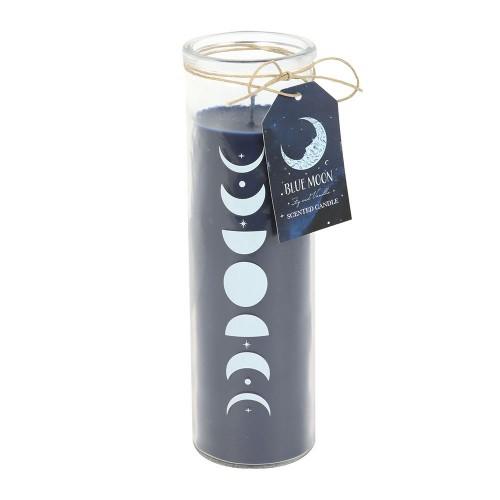 Something Different Blue Moon Wild Blueberry and Vanilla Glass Tube Candle