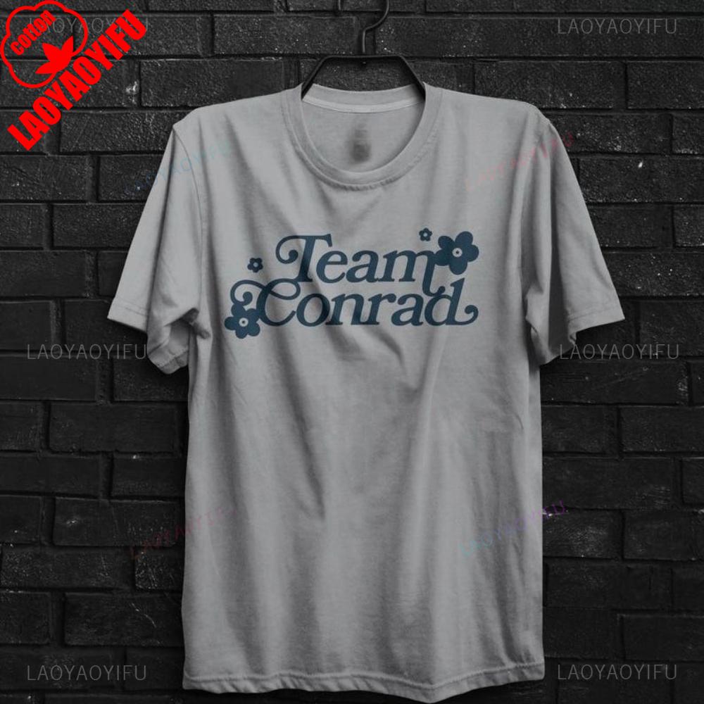 

Cousins Beach Team Conrad Graphic T Shirts The Summer I Turned Pretty Season 3 Movie Tshirt Woman Man Cotton Shortsleev Tops 4XL
