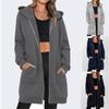 Women's Zip Up Hooded Hoodie Long Sleeve Loose Fit Casual Pullover Sweatshirt Top