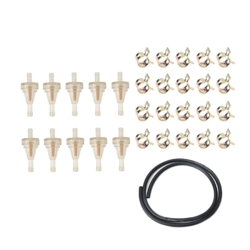 

Universal Gasolines Filter For Dirt Bike ATV 1/4 6.3mm Fuel Line Motorcycle Inline Petrols Fuel Filter with Copper Core 1
