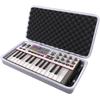 (Case Only) Akai Professional MPK Mini IV MIDI Keyboard Controller MPKMINI4W Storage Case, Gray - co2CREA