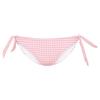 Pieces Womens/Ladies Checked Low Rise Bikini Bottoms