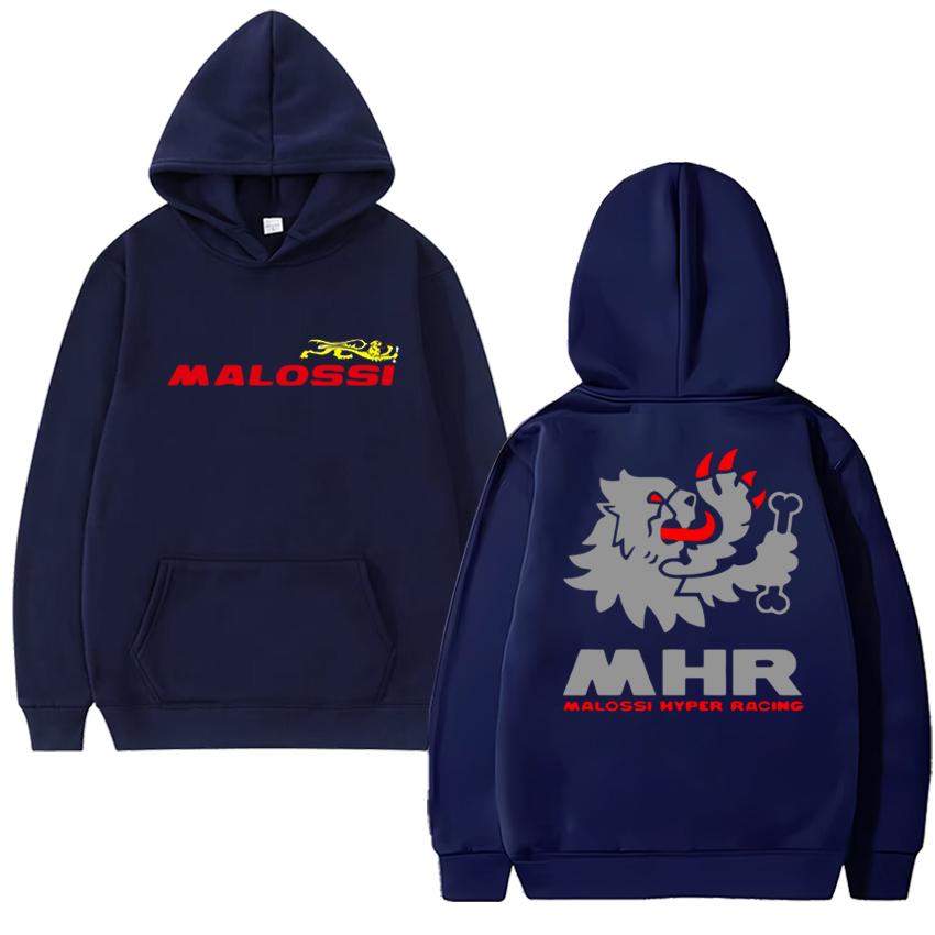 

2025 New in Malossi Theme Double Sided printed Hoodies Men women harajuku vintage Sweatshirt Unisex Fleece Long sleeve pullovers 3XL