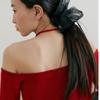 Lucirzu Organza Scrunch (black)