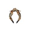 Karomuster Polyester Stirnband Kinder Kinderzubehör Braun 80785531