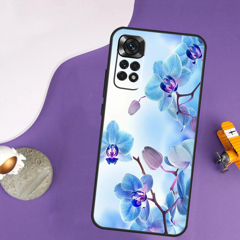 Orchid Flowers Colorful Case For Xiaomi Redmi Note 14 13 Pro 12 9 10 11 Pro 10S 11S 12S Redmi 14C 13C 10C 12C Cover