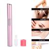 New Portable Electric Face Eyebrow Hair Body Blade Razor Shaver Remover Trimmer Beauty Pink