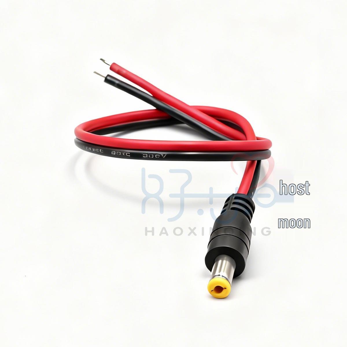 

0.75 Pure Copper Core DC Power Connector for 12V Monitor Camera (Red & Black) Male-Female