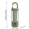 Portable LED Small Flashlight Rechargeable Compact Mini Pocket Flashlight Lightweight Handheld Key Chain Flash Lights Camping