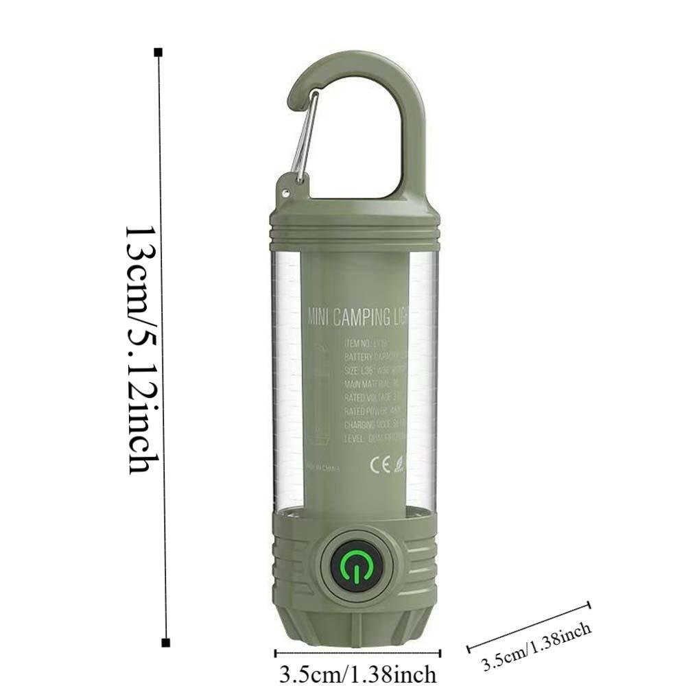 Portable LED Small Flashlight Rechargeable Compact Mini Pocket Flashlight Lightweight Handheld Key Chain Flash Lights Camping