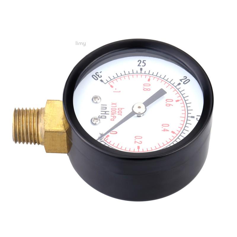 Air Pressure Gauges Business & Industrial 2 Vacuum Pressure Gauge For