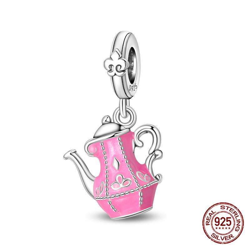 New 100% Copper Original Halloween Beaded Bat Black Skull Charms Fit Bracelet Diy Jewelry Making Women'S Gifts