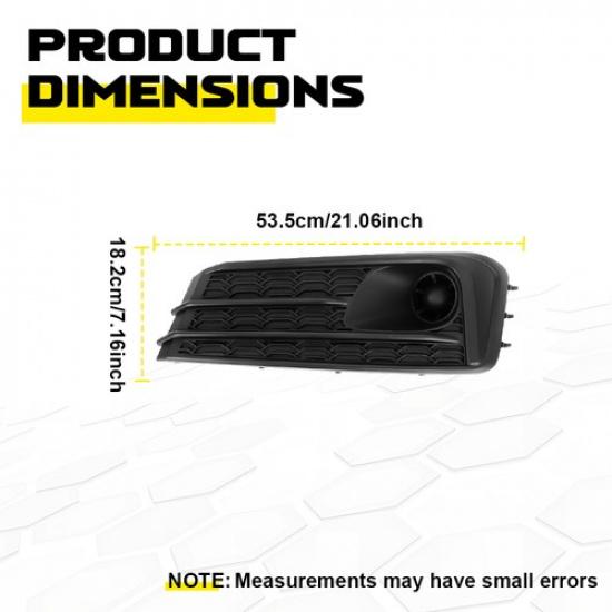 OEM For - Impreza Front Bumper Fog Lamp Bezel Driver Passenger Side 2Pcs