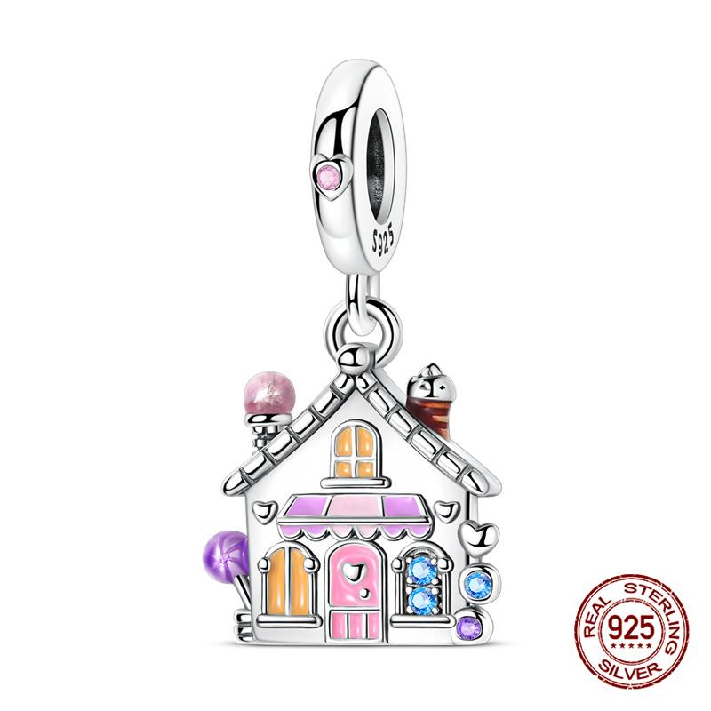 Charms Copper Blue Off-Road Vehicles Charms Beads Fit Women 3Mm Original Bracelet Necklace Diy Fine Jewelry Gifts