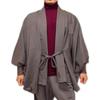 Casual Haori Jacket with Embroidered Japanese Perfect for Happi and Favolic Kimono-Style Design, Festivals, Jinbei, Coat, Samurai, Ninja, Father's