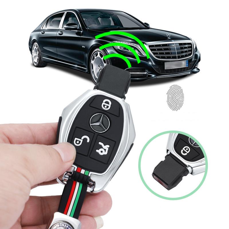 GLC GLB Zinc Alloy Car Key Case Cover Shell Fob Holder For Mercedes Benz A B C S Class AMG GLA CLA GLC W176 W221 W204 W205 Acce