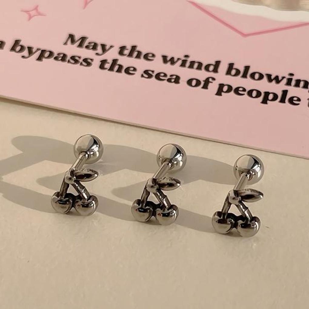 

Women s Point Surgical Steel Antique Cherry Piercing