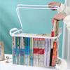 Comic Book Storage Bag Transparent Collection Container Stackable Case with Zipper Handle Dust Proof Organizer Collapsible Pouch