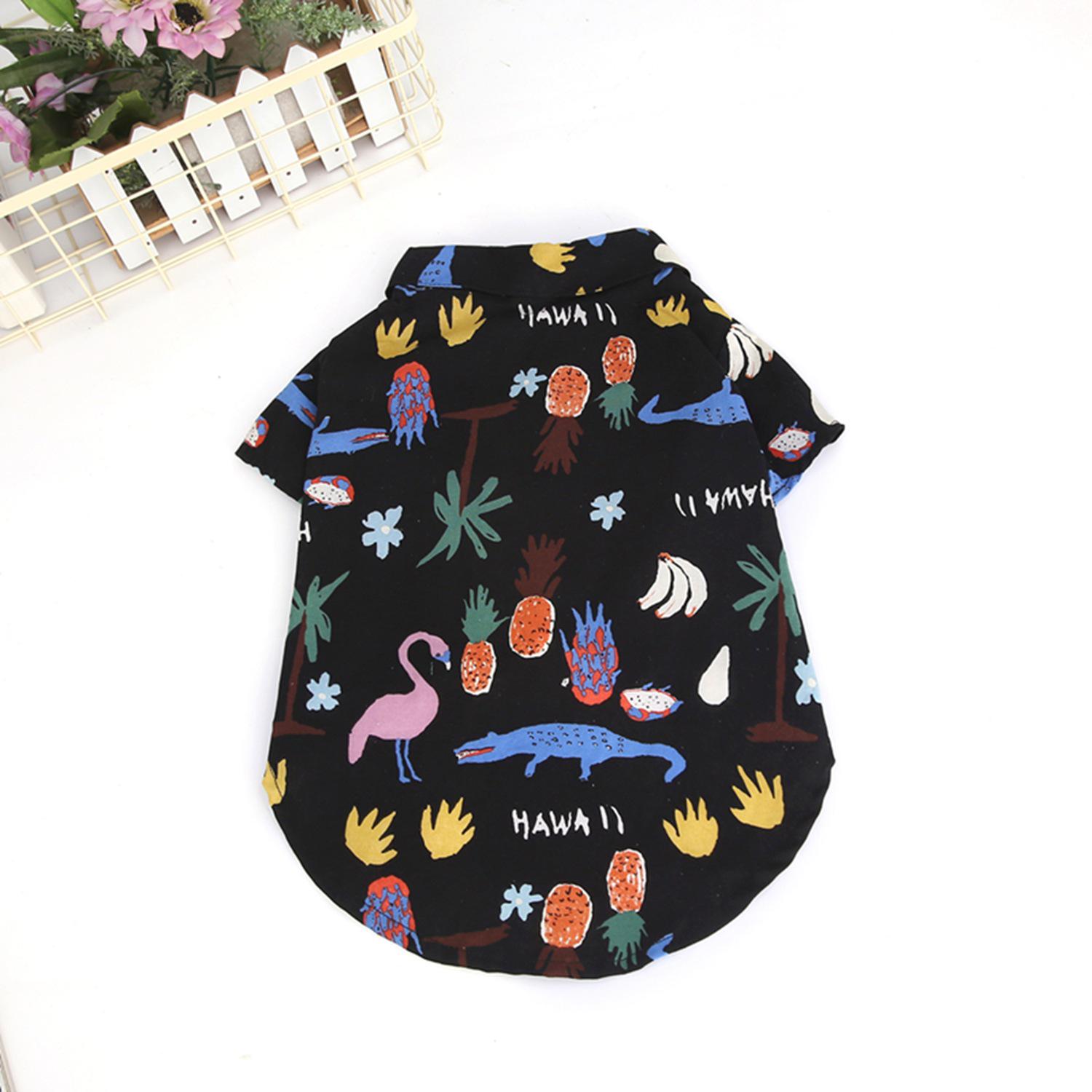 

Стильная и удобная летняя рубашка для собак - Модная одежда для домашних животных XL