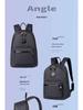 AJ Flying Man 23 Checkerboard Large Capacity Backpack for Travel & Students