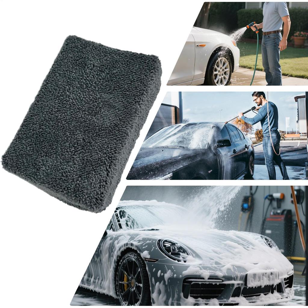 Microfiber Towels For Cars Double-Sided Coral Fleece Soft Microfiber Auto Drying Towel For Maintenance Care Automotive Truck RV