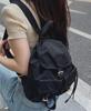 Women's Waterproof Nylon Drawstring Backpack – Casual Small Parachute Backpack for Students and Parties