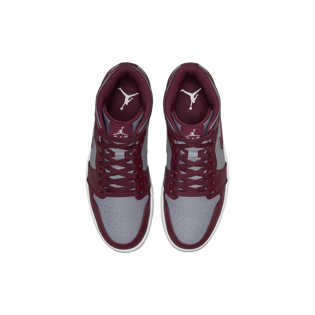 New JORDAN 1 Mid Cherrywood Red DQ8426-615