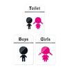 Children Restroom Signs Man Woman Plaque Office Decorations No Drilling Toilet Sign Bathroom Sign Boy Girl Restroom Sign