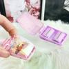 1 Piece Cute Eraser Manual Desktop Sweeper Mini Eraser Crumb Collectors Portable Desktop Vacuum Cleaner Students Gif