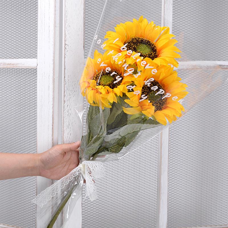 Accessori Fotografici Girasole Rustico - Fiori Artificiali per Decorazione Tavola