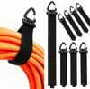 10/5/1PCS Rotate Buckle Wire Manager Power Cord Management Nylon Heavy Cord Storage Straps for Cable Hoses Car Organizer Holder