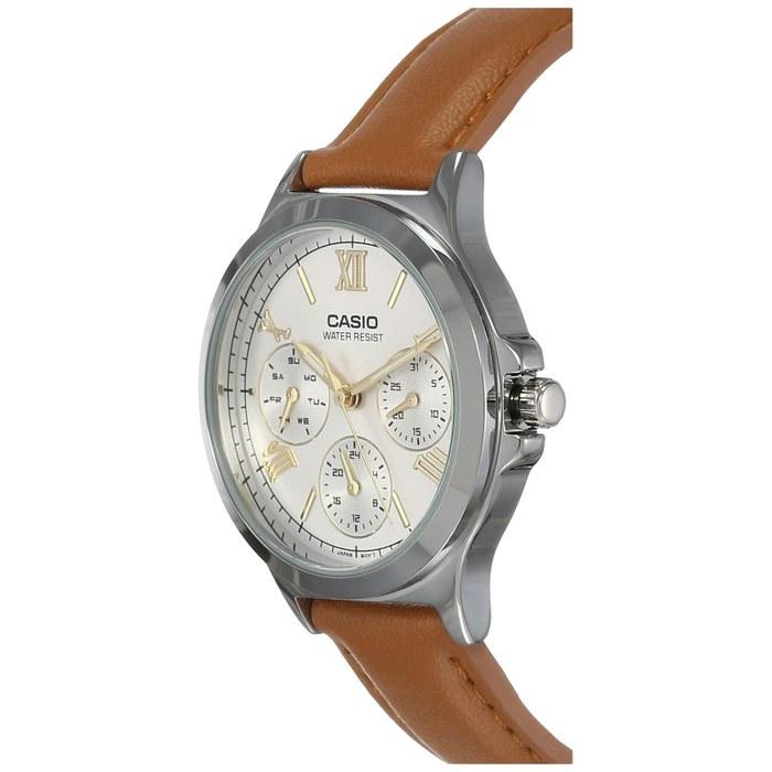 [Casio] Watch Spring. LTP-V300L-7A2UDF (A1703) Brown/Silver 38x33.2x8.2mm
