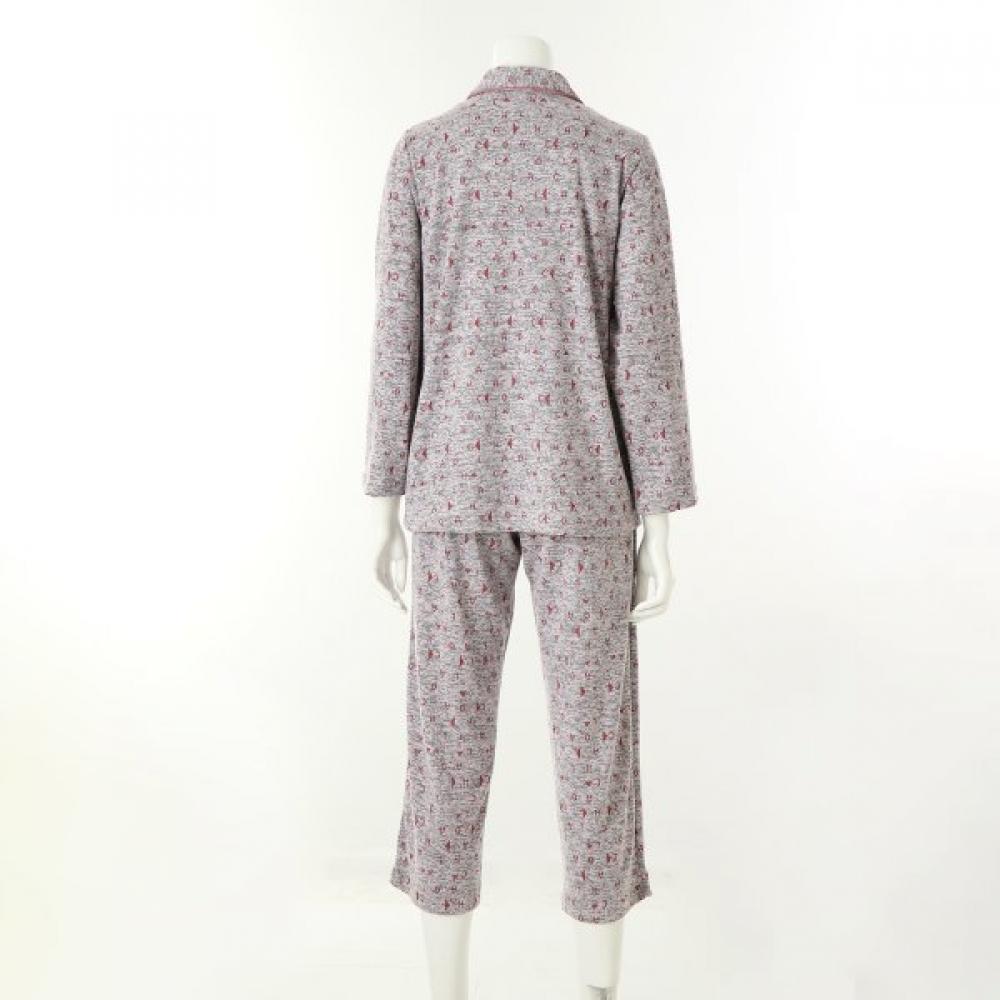 Wacoal Women S Jacquard Pajama Set Dark Grey Wpa5495w