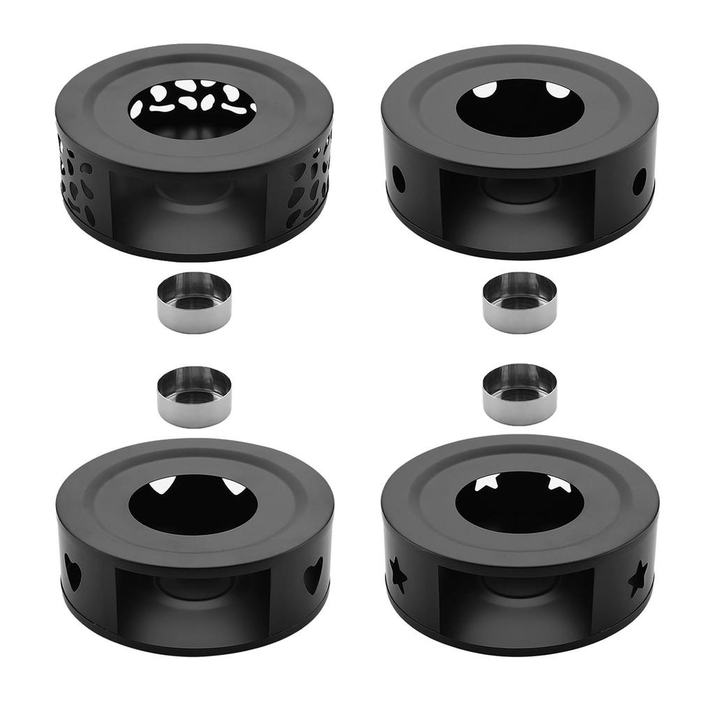 Kaffee Tee Wärmer Valentinstag Geschenke Hohlrahmen Teekanne Heizsockel Halter für Zuhause Restaurant Camping Küche Wandern