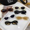 Vintage Sunglasses For Women Retro Fashion Cat Eye Sun Glasses Anti-UV Travel Fishing Eyewear  UV400 Shades