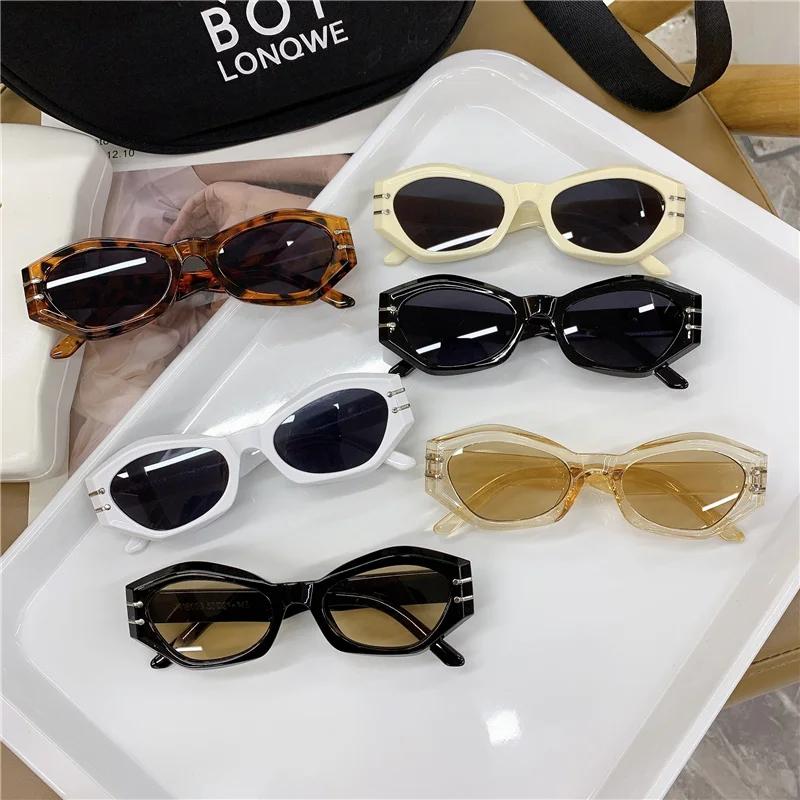 Vintage Sunglasses For Women Retro Fashion Cat Eye Sun Glasses Anti-UV Travel Fishing Eyewear  UV400 Shades