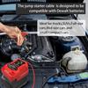 Car Jump Starters Adapter for Milwaukee 18V Battery 11 Gauge Car Battery Jump Starter Automotive Booster Cables