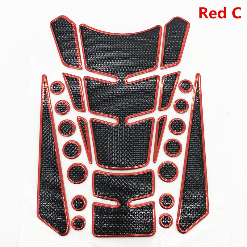 Universal Fit 3D Car Motorcycle Gas Fuel Tank Pad Sticker Decals