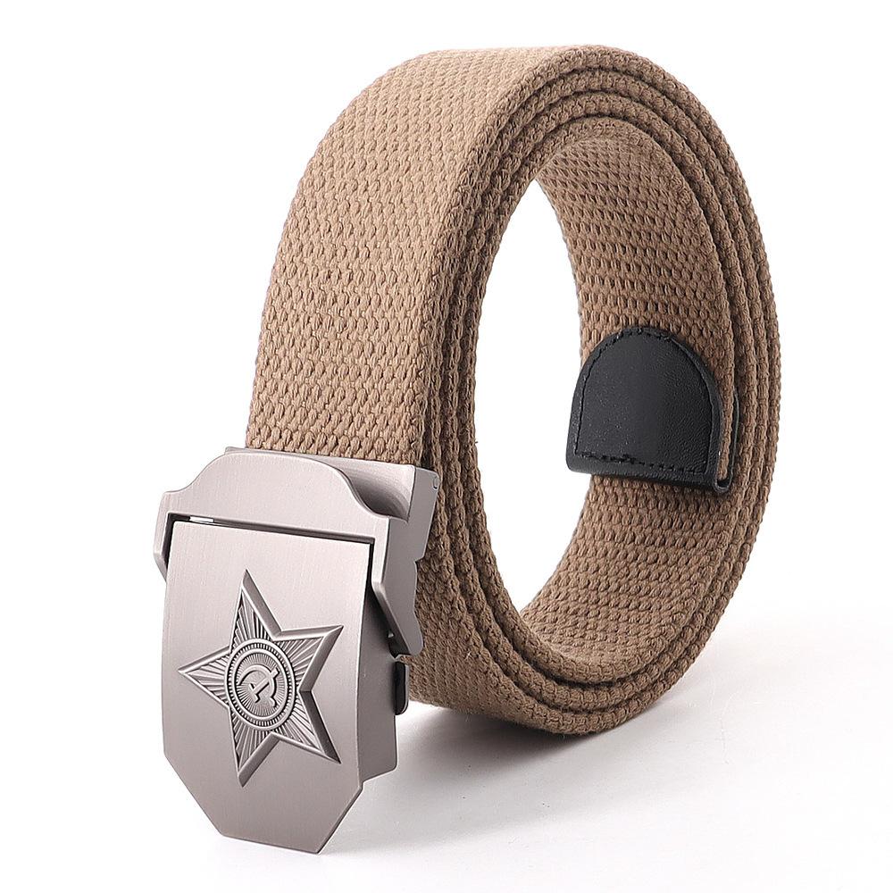 

Новый мужской и женский ремень 3D советский государственный герб брезентовый ремень советский пояс памяти 170cm хаки