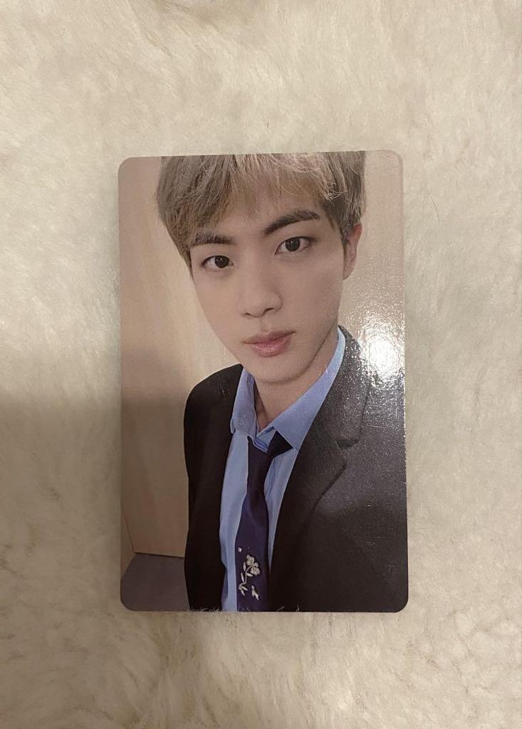 [USED] BTS Jin Trading Card Memories 2019 Blu-ray Bonus