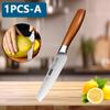 WXCOO Stainless Steel Fruit Slicing Knife For Household Chef Knife 4.7" Ultra Sharp Kitchen Fruit Knife Kitchen Accessories